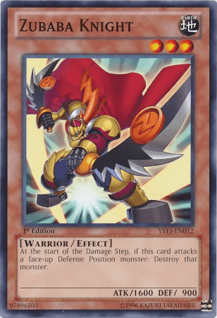 Zubaba Knight [YS13-EN012] Common - Doe's Cards