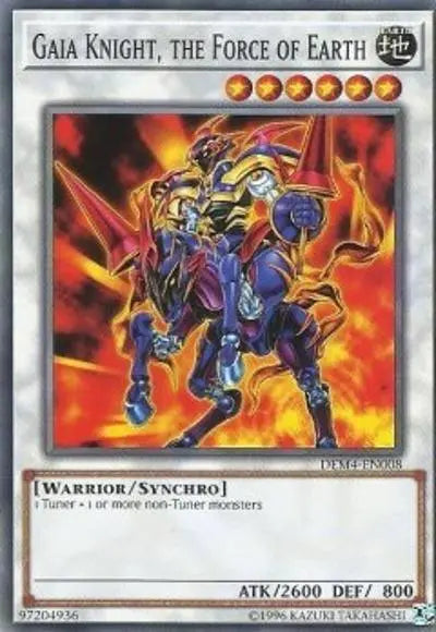 Gaia Knight, the Force of Earth [DEM4-EN008] Common - Doe's Cards