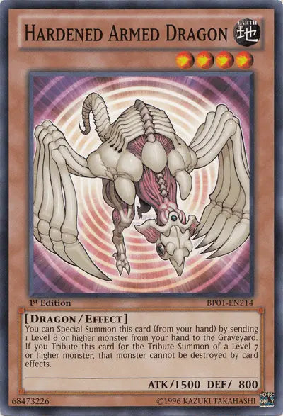 Hardened Armed Dragon [BP01-EN214] Common - Doe's Cards