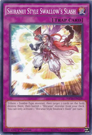 Shiranui Style Swallow's Slash [MP16-EN228] Common - Doe's Cards