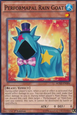 Performapal Rain Goat [BOSH-EN006] Common - Doe's Cards