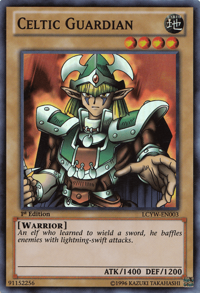 Celtic Guardian [LCYW-EN003] Super Rare - Doe's Cards