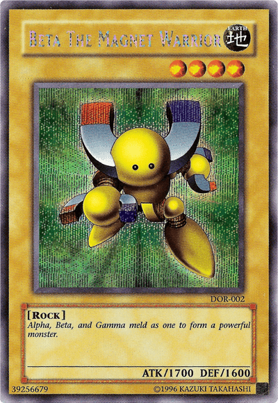 Beta the Magnet Warrior [DOR-002] Secret Rare - Doe's Cards