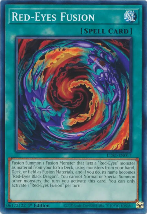 Red-Eyes Fusion [LDS1-EN017] Common - Doe's Cards