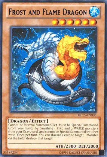 Frost and Flame Dragon (Purple) [DL15-EN005] Rare - Doe's Cards