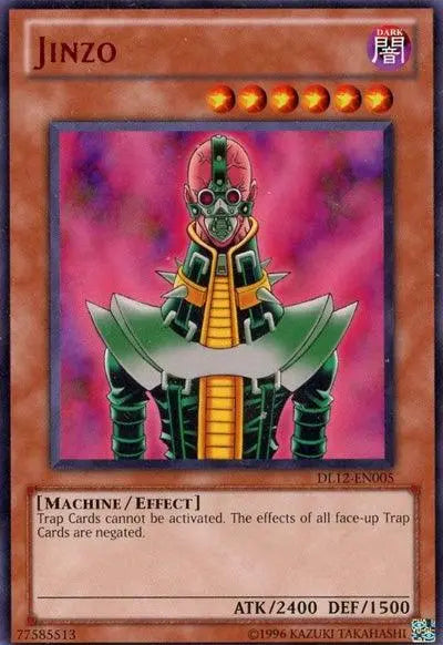 Jinzo (Red) [DL12-EN005] Rare - Doe's Cards