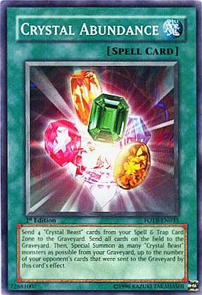 Crystal Abundance [FOTB-EN035] Common - Doe's Cards