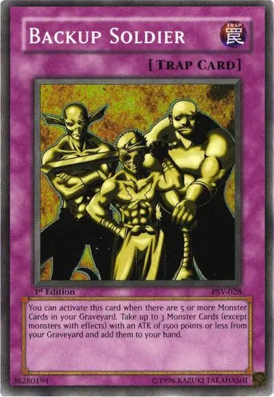 Backup Soldier [PSV-028] Super Rare - Doe's Cards