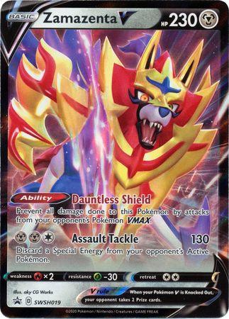 Zamazenta V (SWSH019) [Sword & Shield: Black Star Promos] - Doe's Cards