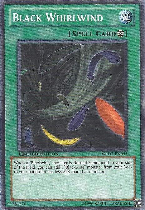 Black Whirlwind [GLD3-EN045] Common - Doe's Cards