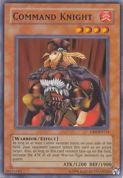 Command Knight [DB2-EN114] Super Rare - Doe's Cards