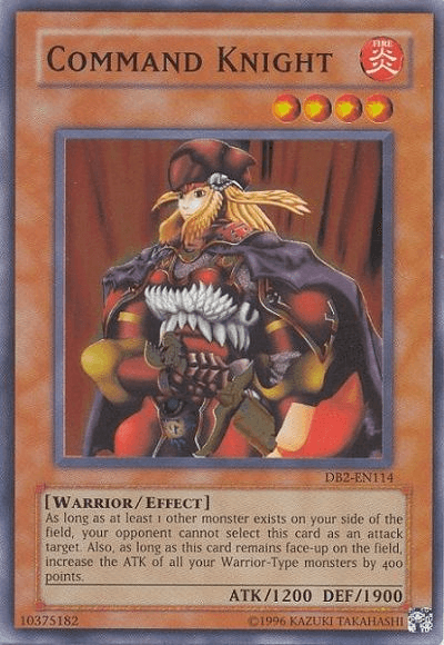 Command Knight [DB2-EN114] Super Rare - Doe's Cards