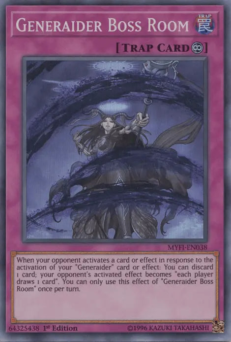 Generaider Boss Room [MYFI-EN038] Super Rare - Doe's Cards