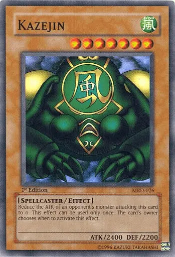 Kazejin [MRD-026] Super Rare - Doe's Cards