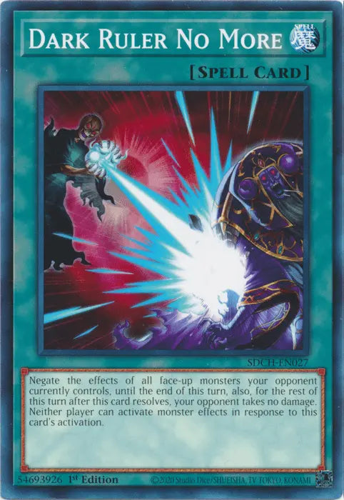 Dark Ruler No More [SDCH-EN027] Common - Doe's Cards