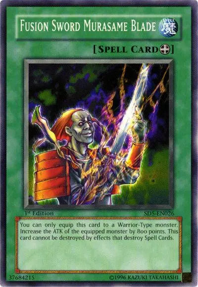 Fusion Sword Murasame Blade [SD5-EN026] Common - Doe's Cards