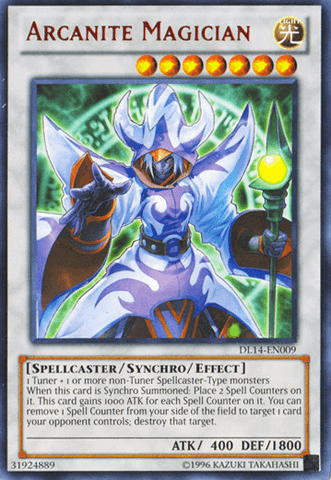 Arcanite Magician (Red) [DL14-EN009] Rare - Doe's Cards