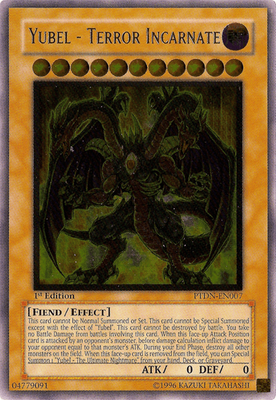 Yubel - Terror Incarnate [PTDN-EN007] Ultimate Rare - Doe's Cards