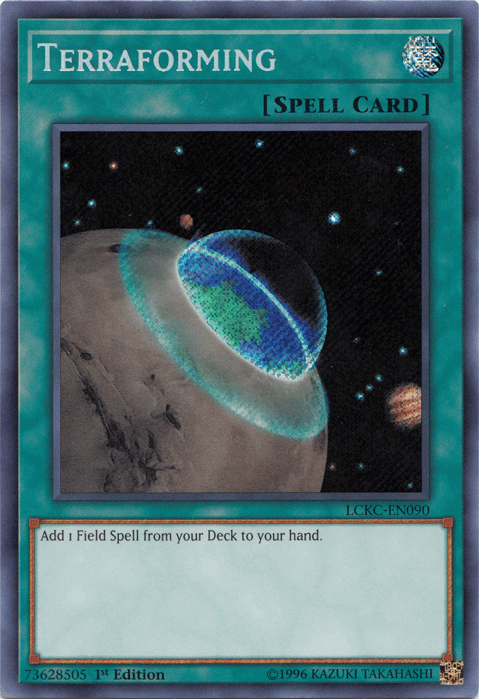 Terraforming [LCKC-EN090] Secret Rare - Doe's Cards