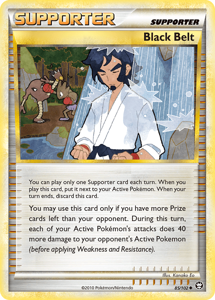 Black Belt (85/102) [HeartGold & SoulSilver: Triumphant] - Doe's Cards
