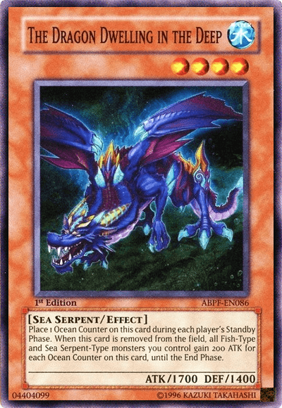 The Dragon Dwelling in the Deep [ABPF-EN086] Super Rare - Doe's Cards