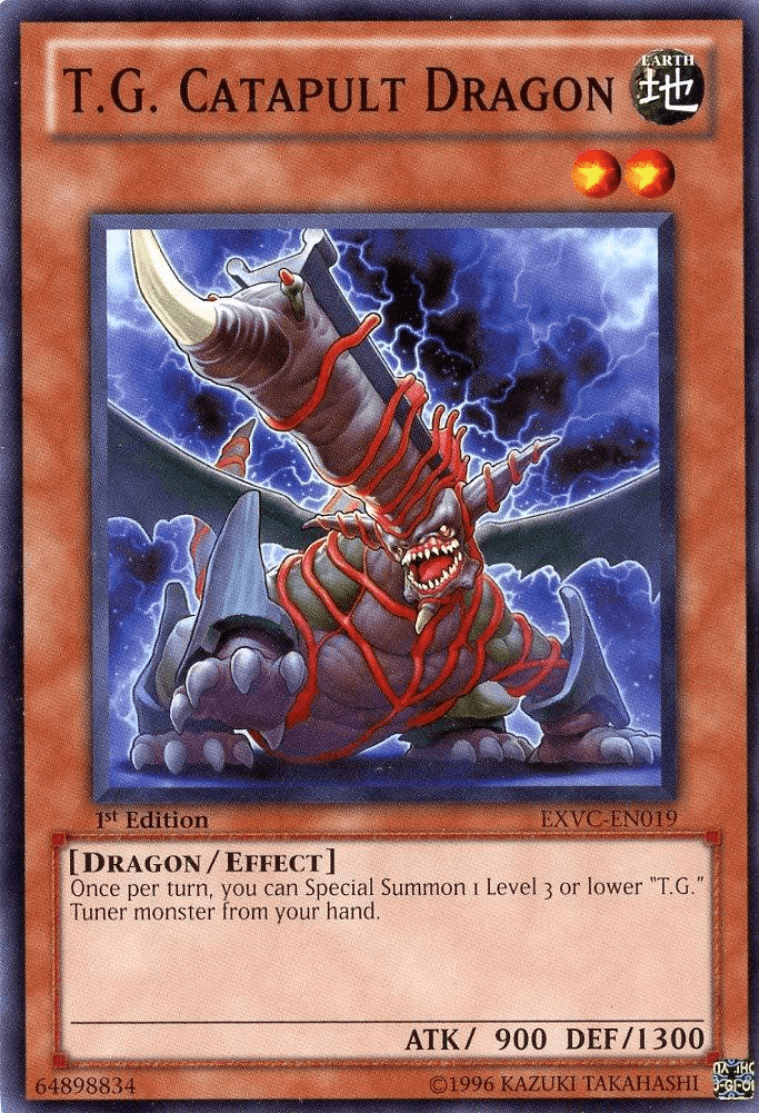 T.G. Catapult Dragon [EXVC-EN019] Common - Doe's Cards