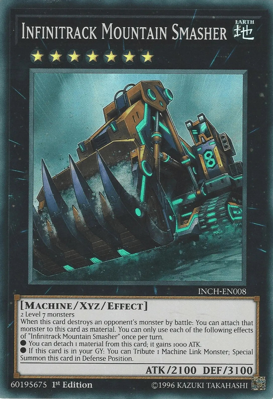 Infinitrack Mountain Smasher [INCH-EN008] Super Rare - Doe's Cards