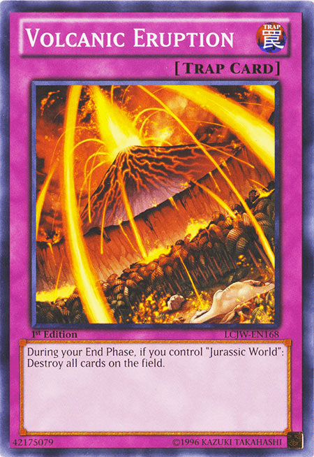 Volcanic Eruption [LCJW-EN168] Common - Doe's Cards