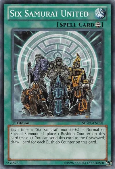 Six Samurai United [SDWA-EN028] Common - Doe's Cards