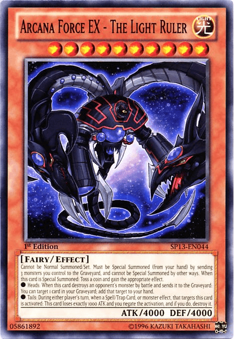 Arcana Force EX - The Light Ruler [SP13-EN044] Common - Doe's Cards