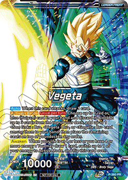 Vegeta // SSG Vegeta, Crimson Warrior (P-360) [Promotion Cards] - Doe's Cards