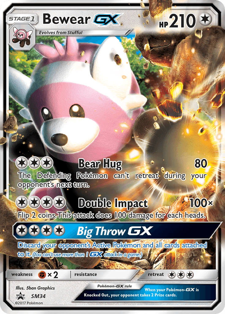 Bewear GX (SM34) [Sun & Moon: Black Star Promos] - Doe's Cards