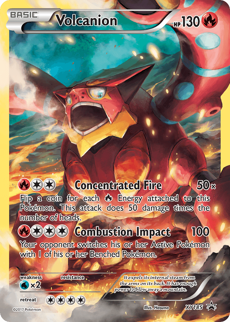 Volcanion (XY185) [XY: Black Star Promos] - Doe's Cards