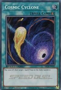 Cosmic Cyclone (Secret) [SBCB-EN142] Secret Rare - Doe's Cards