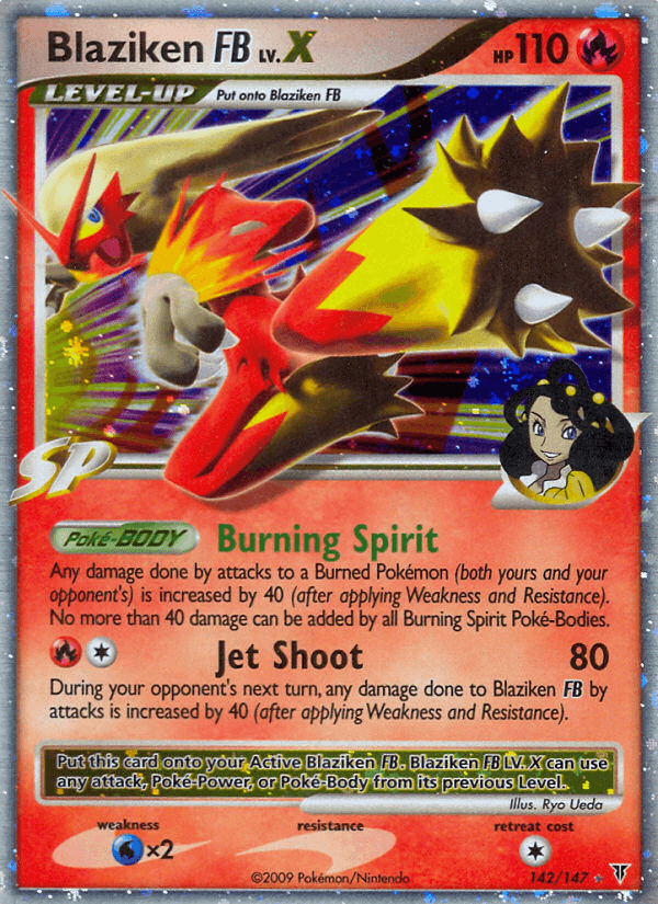 Blaziken FB LV.X (142/147) [Platinum: Supreme Victors] - Doe's Cards