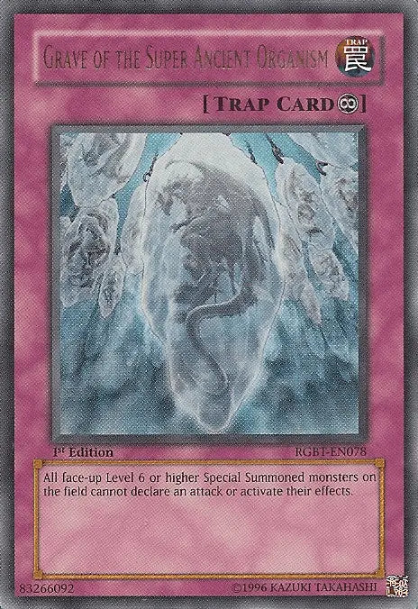 Grave of the Super Ancient Organism [RGBT-EN078] Ultra Rare - Doe's Cards