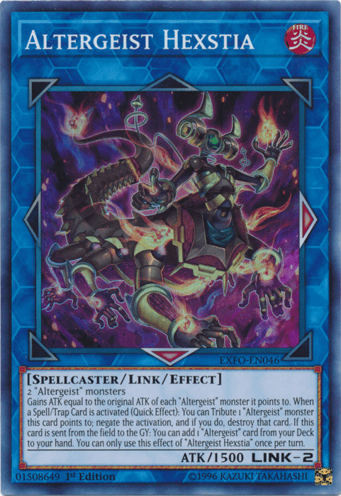 Altergeist Hexstia [EXFO-EN046] Super Rare - Doe's Cards