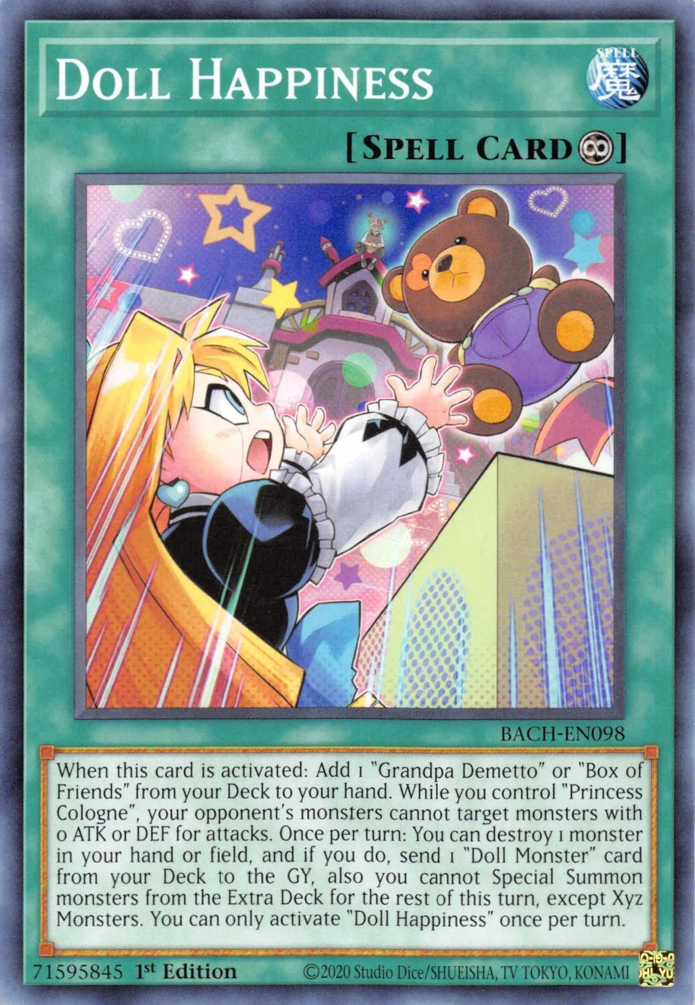 Doll Happiness [BACH-EN098] Common - Doe's Cards