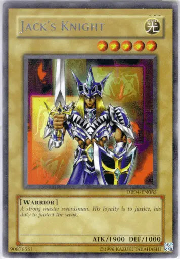 Jack's Knight [DR04-EN065] Rare - Doe's Cards