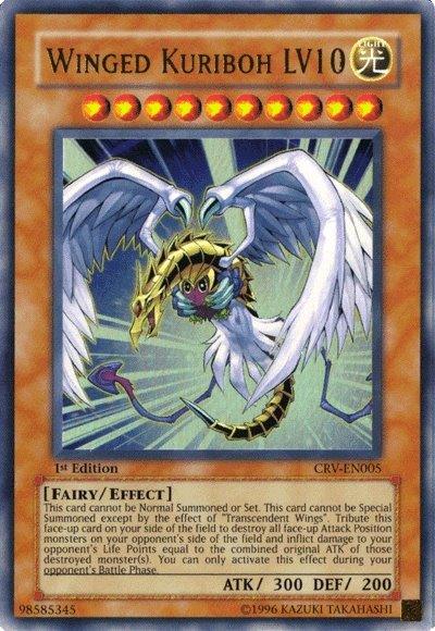 Winged Kuriboh LV10 [CRV-EN005] Ultra Rare - Doe's Cards