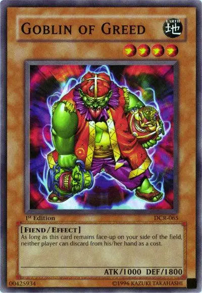 Goblin of Greed [DCR-065] Common - Doe's Cards