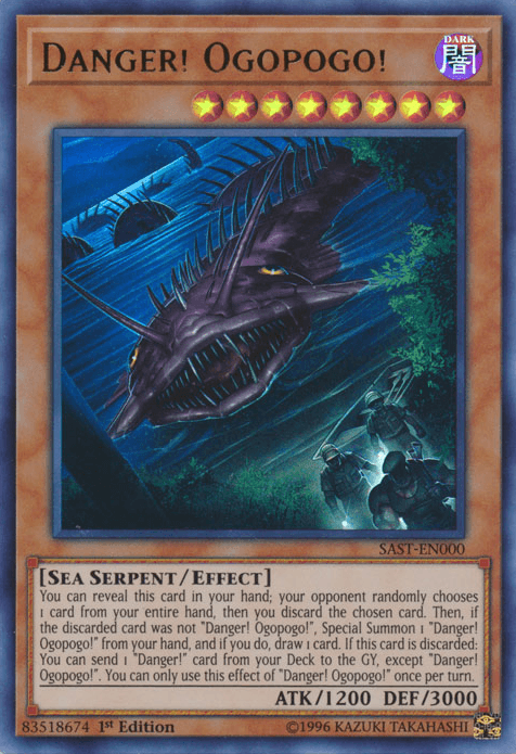 Danger! Ogopogo! [SAST-EN000] Ultra Rare - Doe's Cards