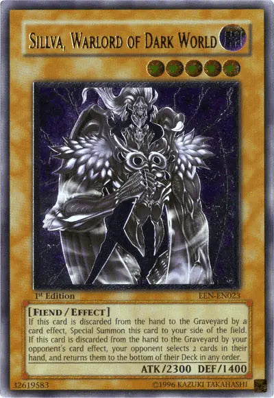 Sillva, Warlord of Dark World [EEN-EN023] Ultimate Rare - Doe's Cards