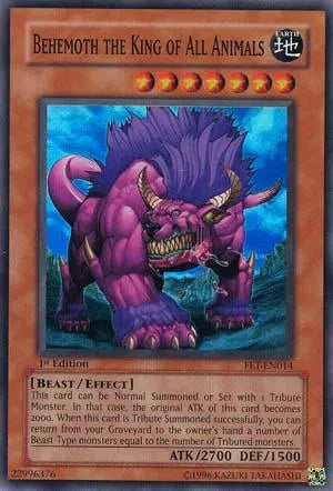 Behemoth the King of All Animals [FET-EN014] Super Rare - Doe's Cards