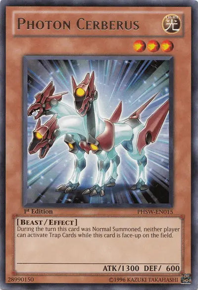 Photon Cerberus [PHSW-EN015] Rare - Doe's Cards