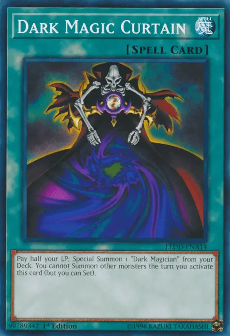 Dark Magic Curtain [LEDD-ENA14] Common - Doe's Cards