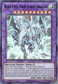 Blue-Eyes Twin Burst Dragon (Blue) [LDS2-EN019] Ultra Rare - Doe's Cards