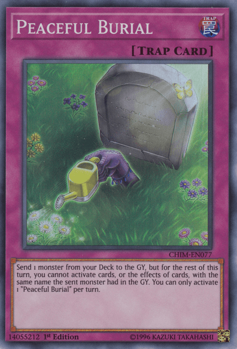 Peaceful Burial [CHIM-EN077] Super Rare - Doe's Cards