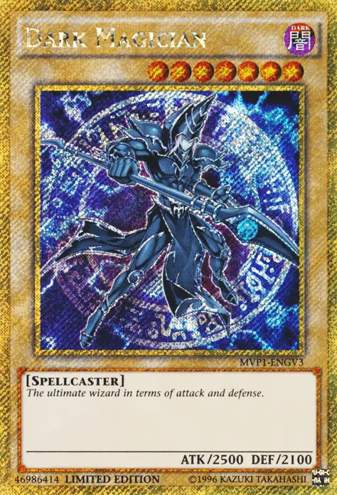 Dark Magician [MVP1-ENGV3] Gold Secret Rare - Doe's Cards