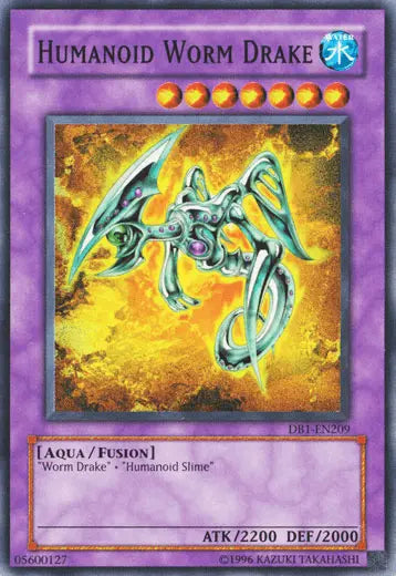 Humanoid Worm Drake [DB1-EN209] Common - Doe's Cards